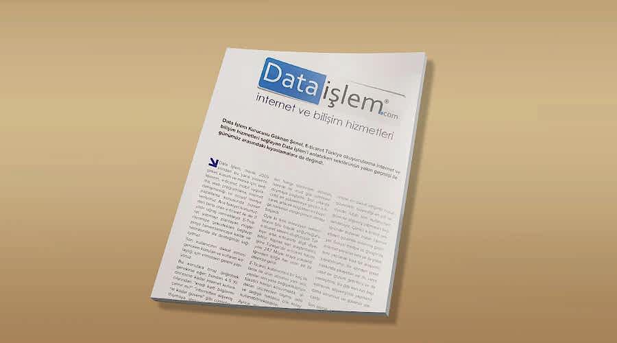 e-Ticaret Dergisi, sektörel haber makalesi